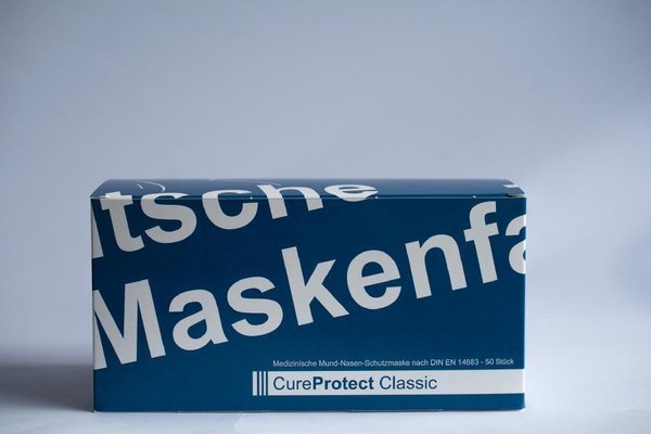 200 x OP Maske CureProtect Classic Typ IIR / DDD